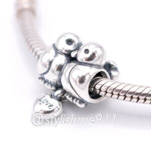Authentic PANDORA Love Birds Charm  - 791033